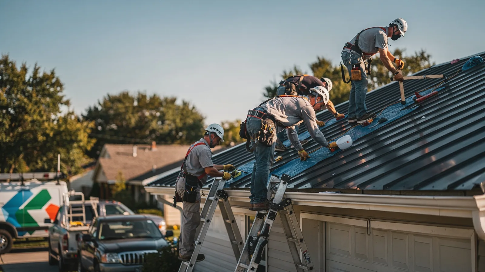 Metal Roof Installation in La Moille, IL near me